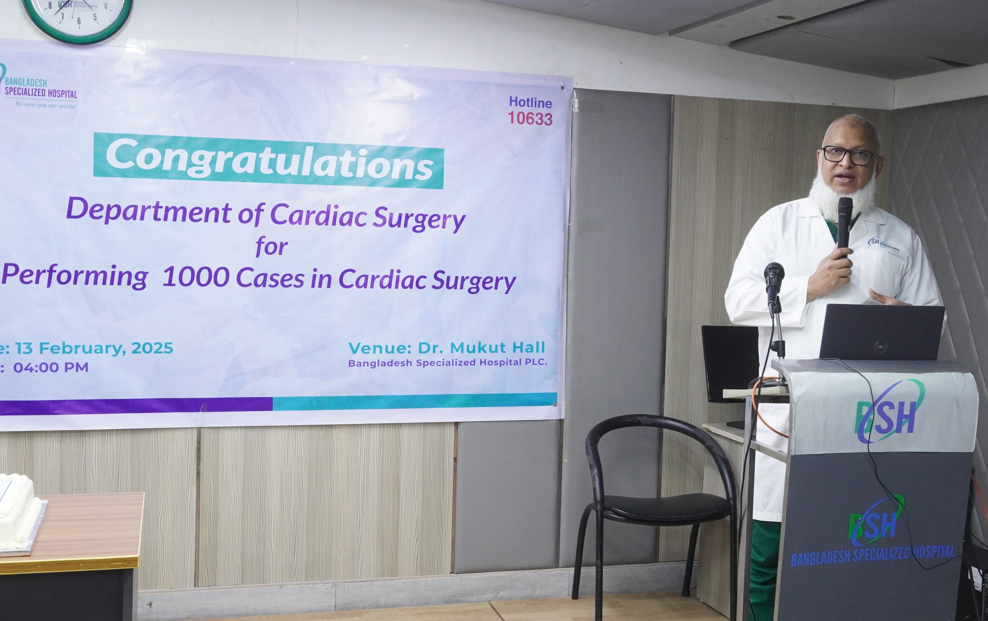 Celebration of 1000 Cardiac Surgeries